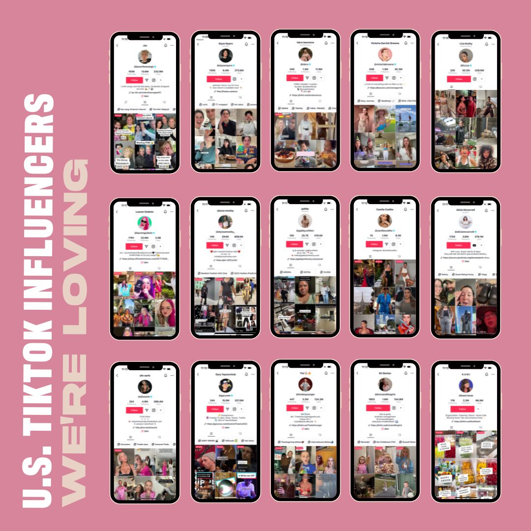 15 US TikTok Influencers