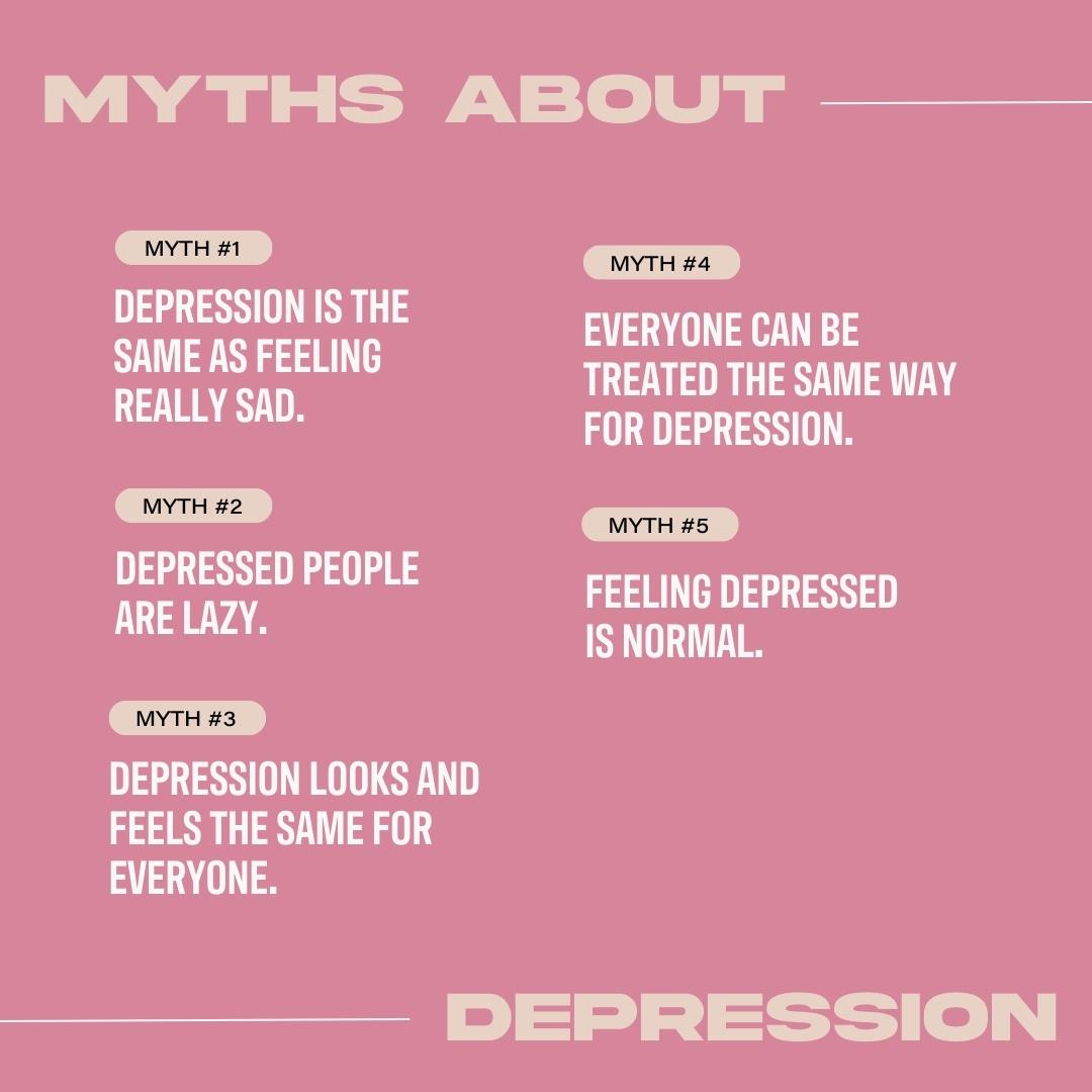 Myths About Depression List #1