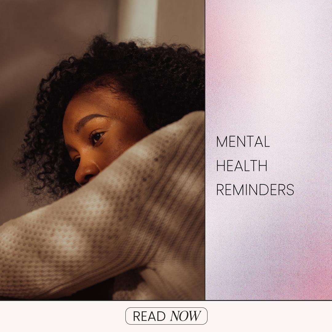 Mental Health Reminders