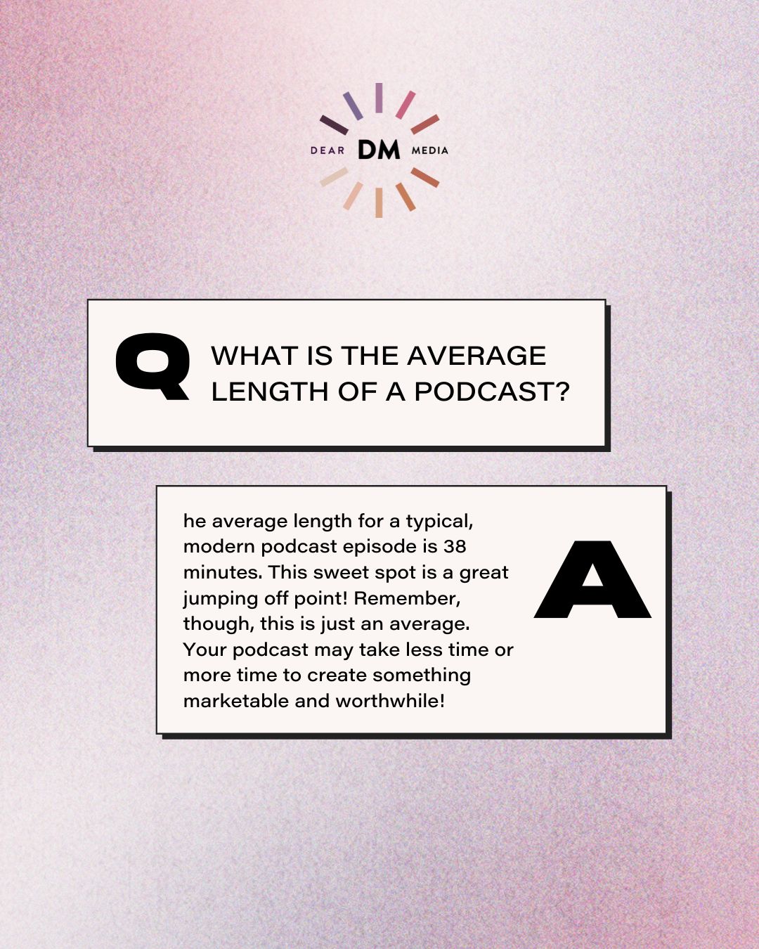 What is the average length of a podcast episode