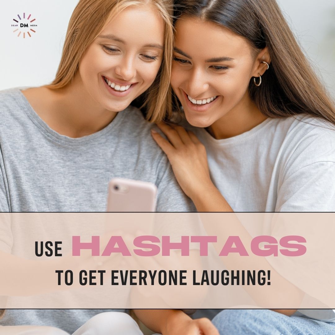 use hashtags on tiktok