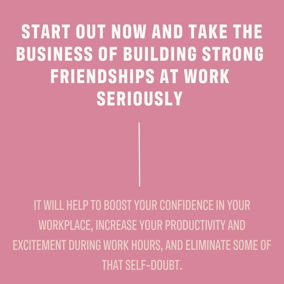 make friends at work making friends at work