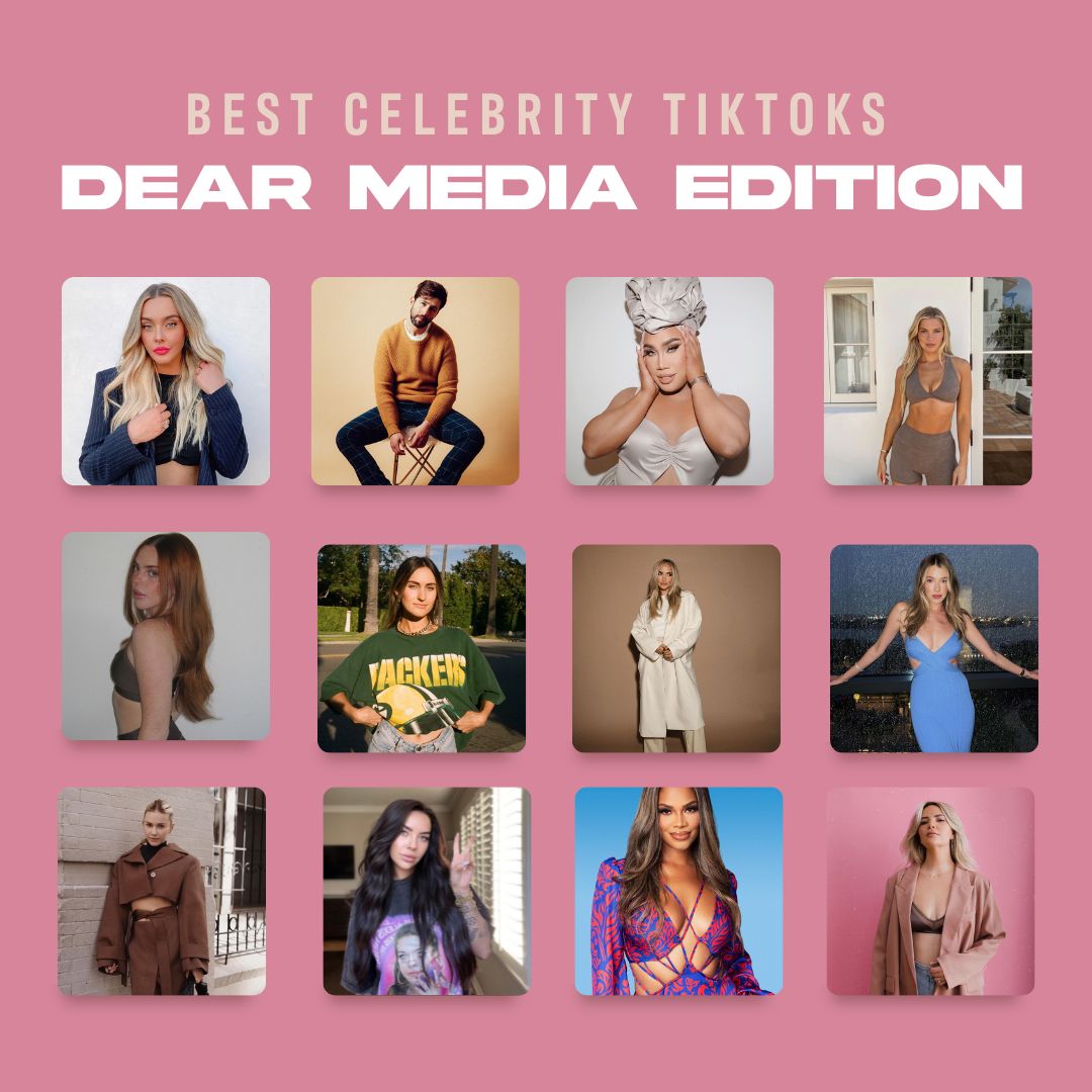 best celebrity tiktoks