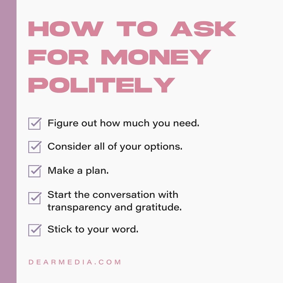 How To Ask For Money Politely
