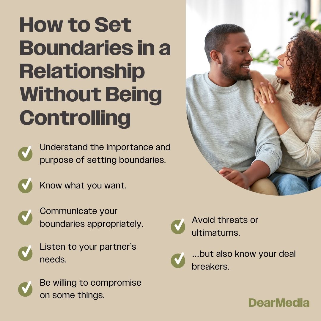 How to Set Boundaries in a Relationship Without Being Controlling
