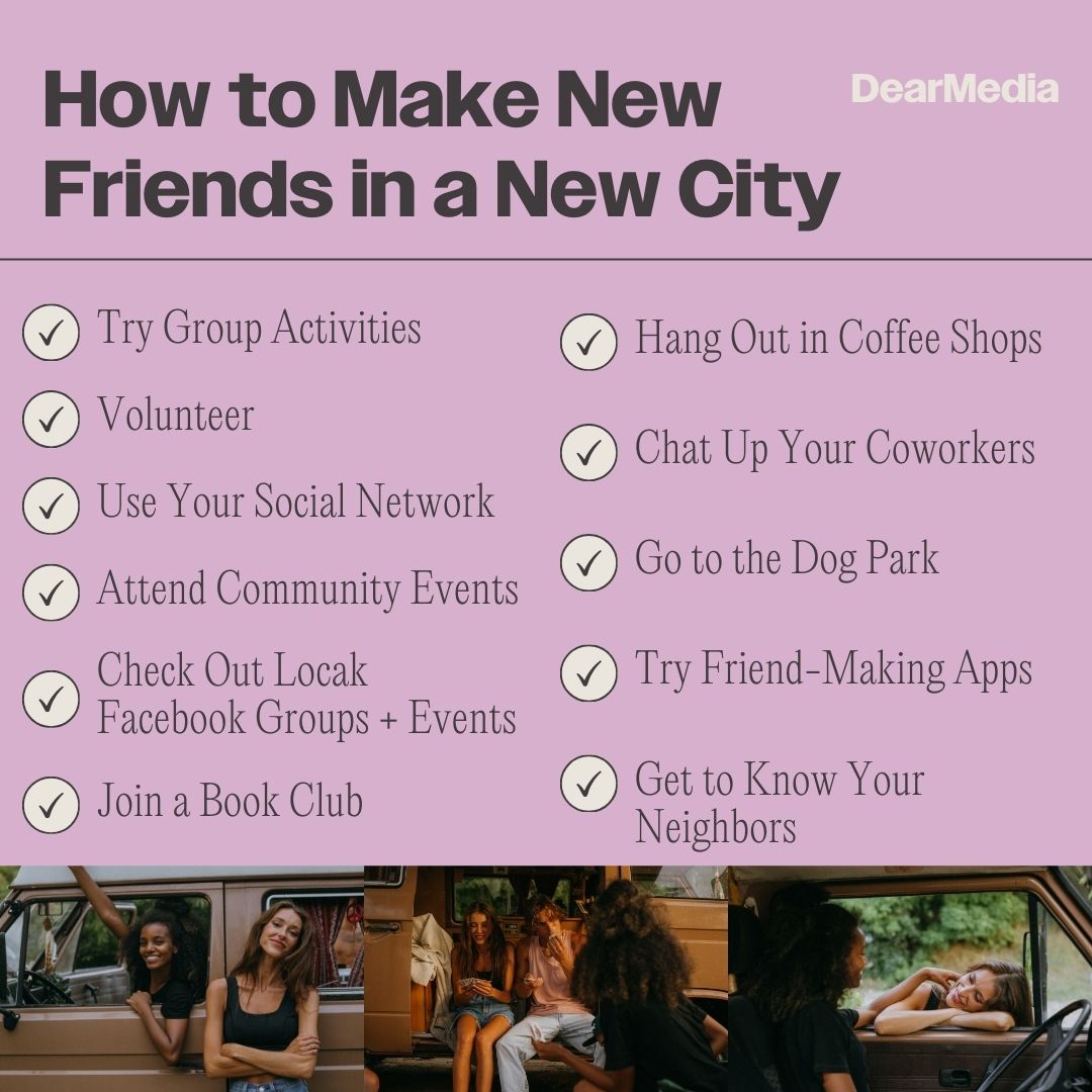 How to Make New Friends in a New City