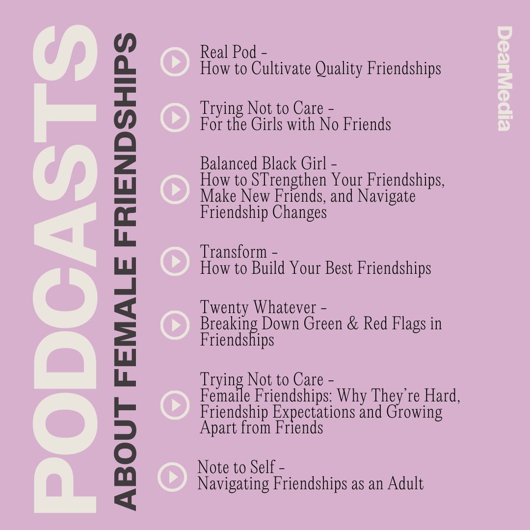 podcast about female friendships