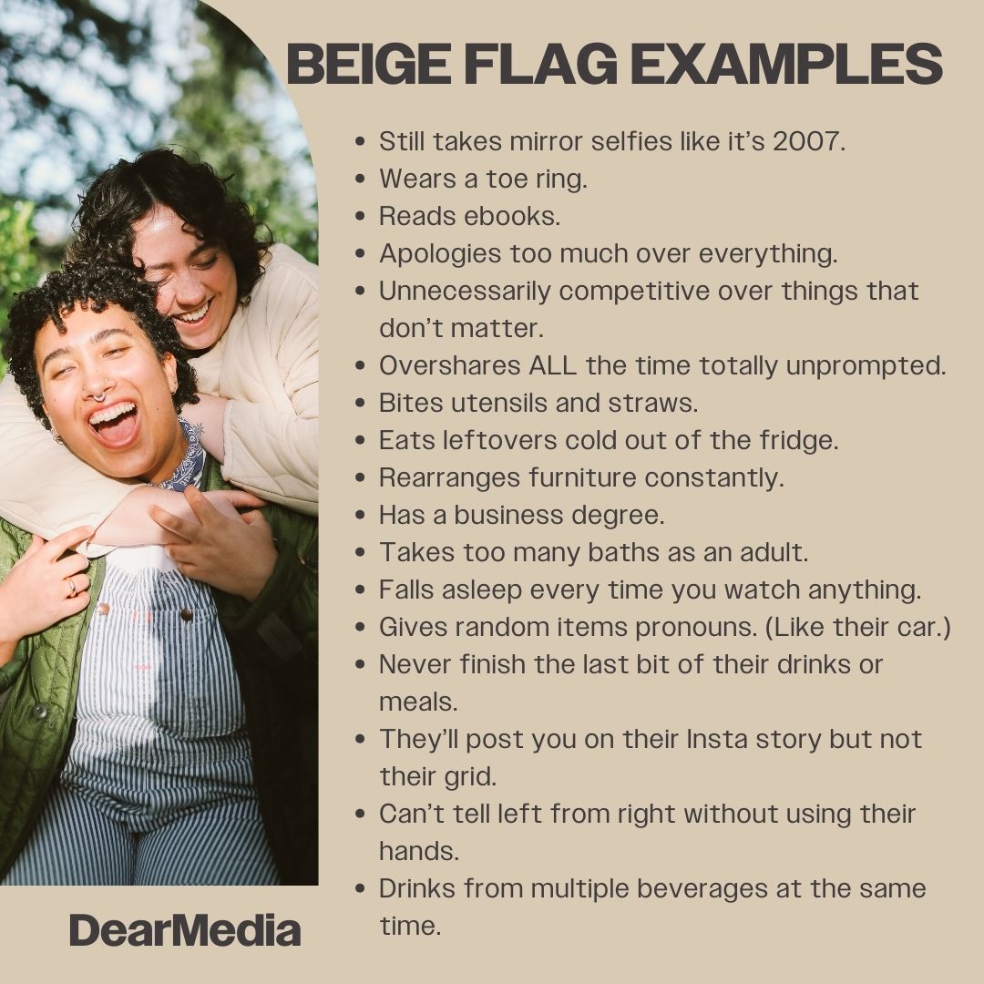 beige flag ideas beige flag ideas