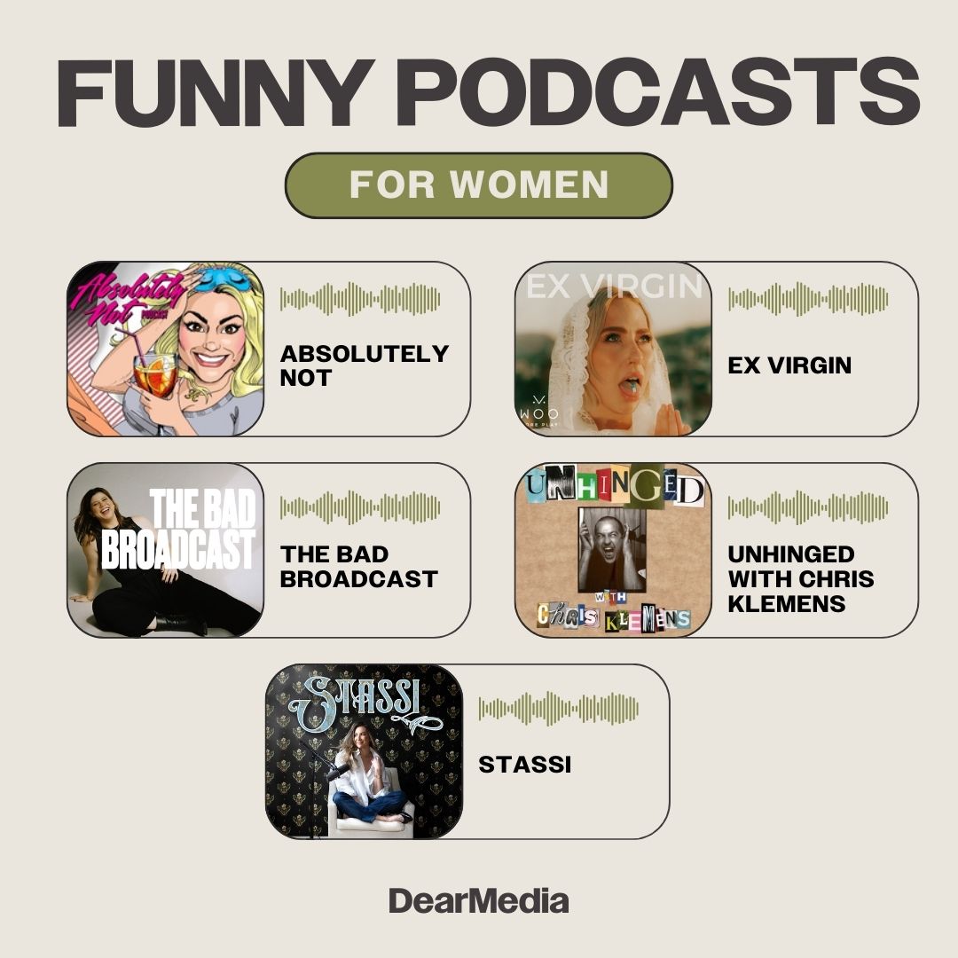 Funny Podcasts For Women roundup