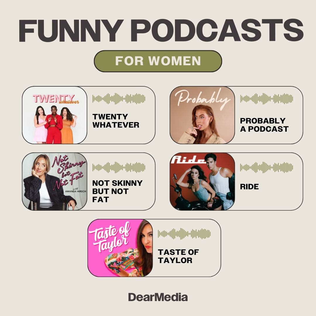 Funny Podcasts For Women roundup