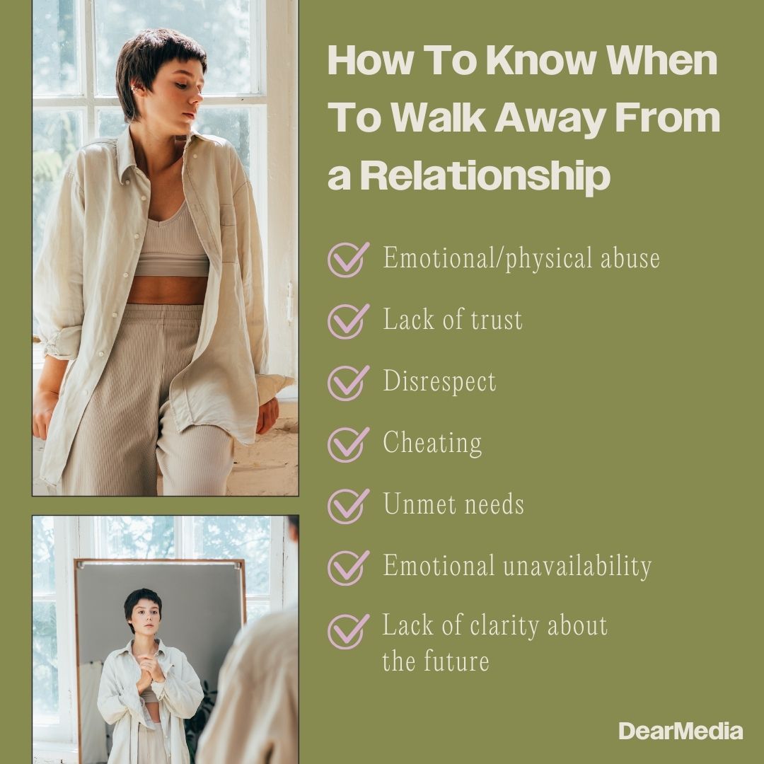 How to Know When To Walk Away From a Relationship That’s Not Serving You Anymore